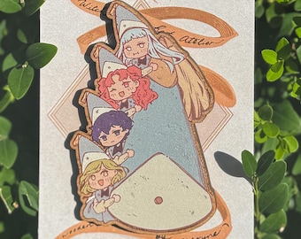 Witch Hat Atelier Wooden Pin