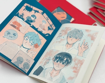 evermore: an alien stage ivantill risograph zine