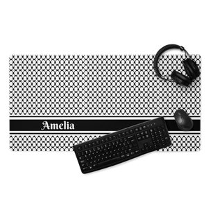 Personalized Gaming Mouse Pad with Custom Name | Customizable Gamer Gift | Custom Name Gaming Large Mouse Pad | Personalized Desk Accessory