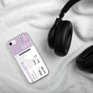 Custom Boarding Pass Phone Case, Personalized Aviation Travel Theme, Unique Gift Customized with Your Name, Personalized Plane Ticket Phone Case, Travel Lover Gift,Aviation Lover Phone Case,ticket phone case, custom phone case