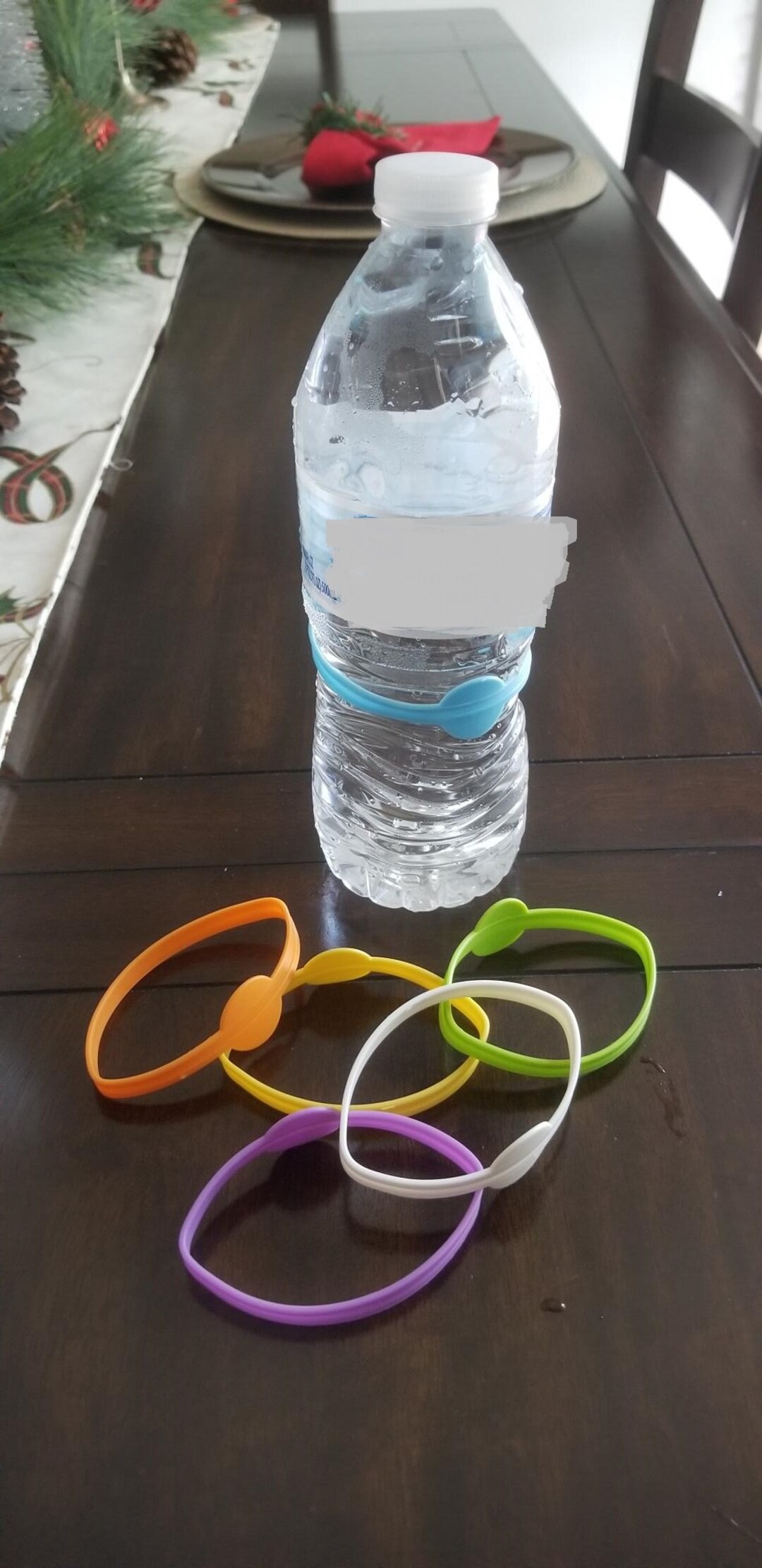 6pc. Elastic Silicone Assorted Colors Shark Coffee Mug Marker/water Bottle Markers/drink Markers