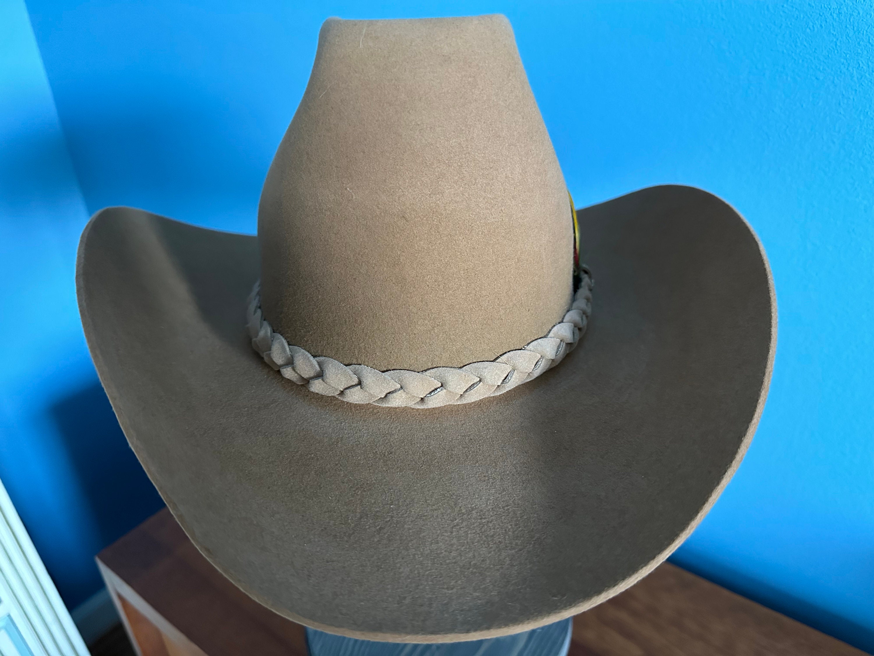 Vintage John B. Stetson Co 4X Beaver Cowboy Hat, Size 7 - Etsy