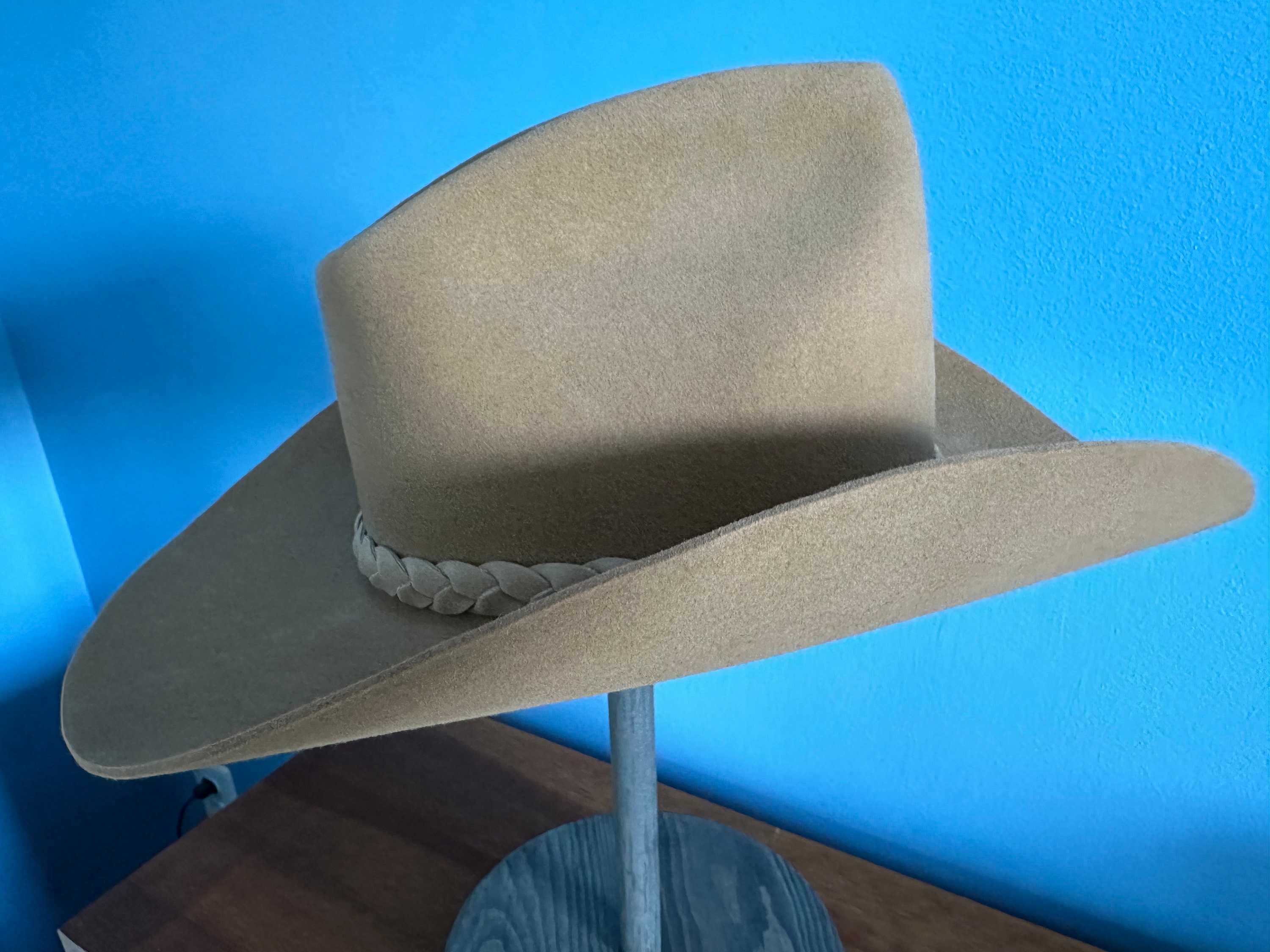 Vintage John B. Stetson Co 4X Beaver Cowboy Hat, Size 7 - Etsy