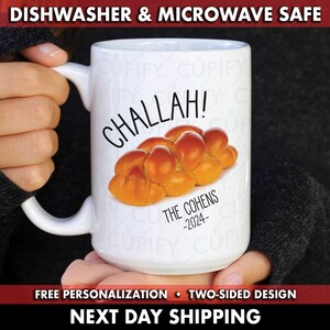 Challah Kaffeebecher, Chanukka-Kaffeebecher, Chanukka 2023 Kaffeebecher, Challah Becher, jüdischer Feiertag Kaffeebecher, lustiges 2023 Kaffeebecher, Chanukka