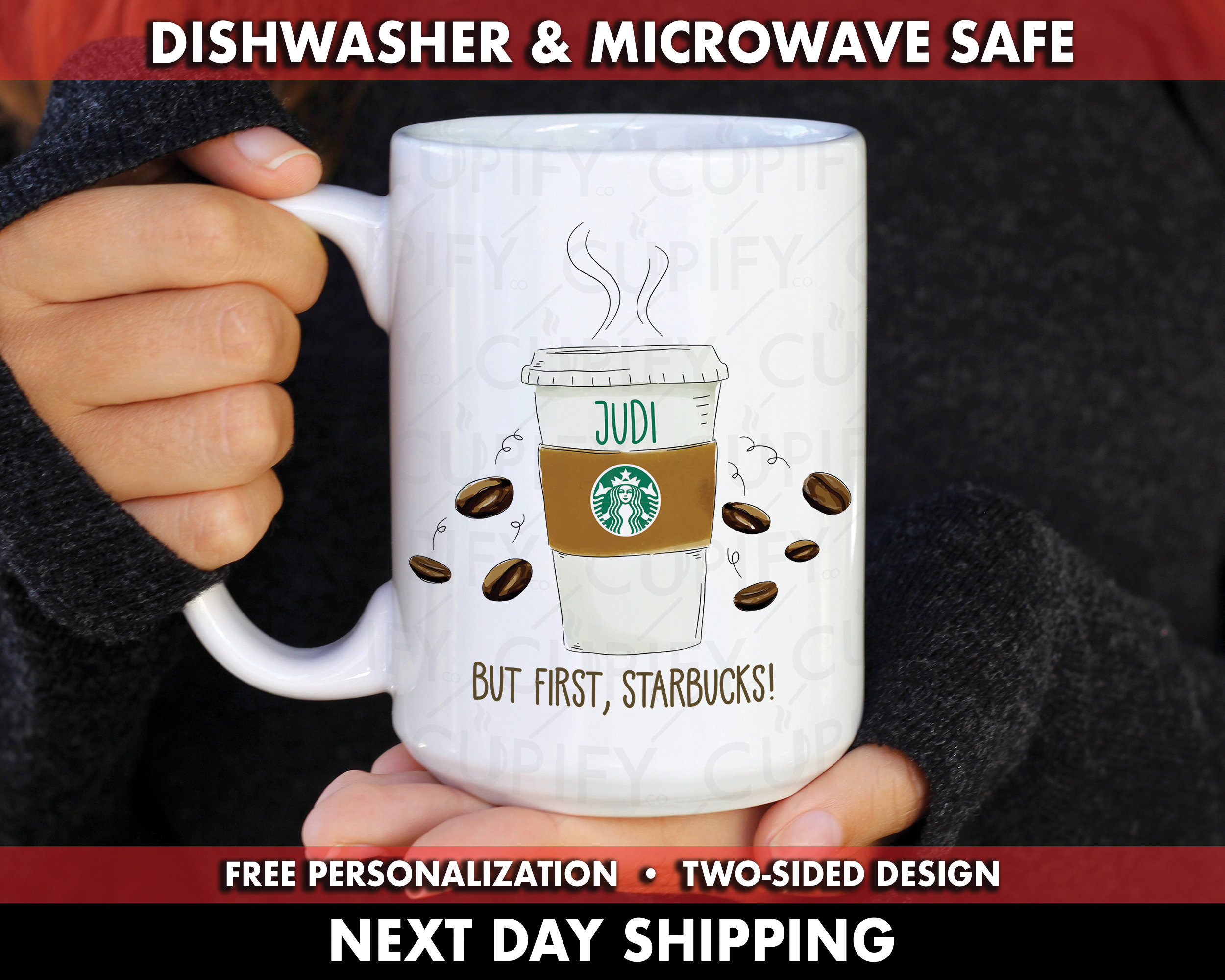 Starbucks Inspired Personalized Coffee Mug, Holiday Mug, Christmas Mug,  Custom Christmas Mug, Coffee Mug, Valentines Day Coffee Mug, Custom - Etsy