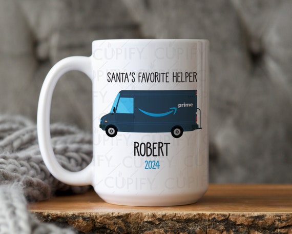 Amazon Truck Coffee Mug, Amazon Prime Coffee Mug, Amazon Delivery Driver Coffee  Mug,amazon Prime Mug, Santas Helper Coffee Mug,amazon Worker - Etsy