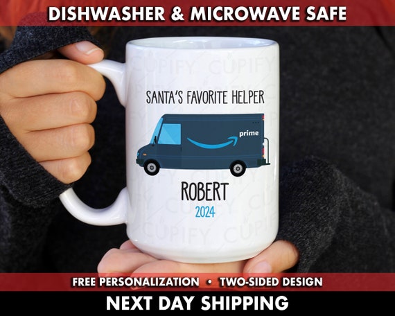 Amazon Truck Coffee Mug, Amazon Prime Coffee Mug, Amazon Delivery Driver Coffee  Mug,amazon Prime Mug, Santas Helper Coffee Mug,amazon Worker - Etsy