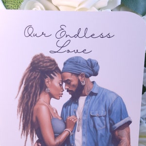 Our Endless Love, Afro-Amerikaans stel, verjaardag, feest, jubileum