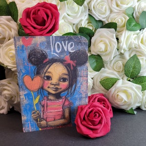 ¿Buscas la manera perfecta de decir "te amo" o expresar tu afecto? Ideal para cualquier grupo de edad, tarjeta de felicitación de amor, tarjeta en blanco,