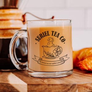 Suriel Tea Co Coffee Mug, ACOTAR Mug, A Court of Thorns and Roses Mug, Official Licensed SJM Merchandise, Birthday Gift for Her Best Friend
