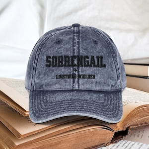 Sorrengail Lightning Wielder Vintage Hat, Fourth Wing Twill Cap, Official Rebecca Yarros Merch, Gift for Book Lovers from Best Friends