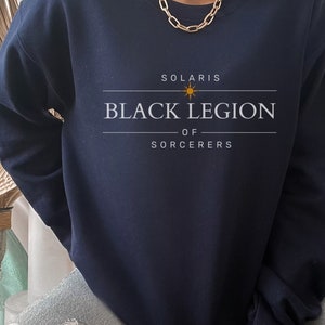 Air Awakens Merch, Black Legion of Sorcerers Sweatshirt, Vhalla Yarl Sweater, Officially Licensed Elise Kova Merch, Gift for Book Lovers