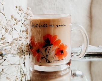 Just Call Me Yours Mug Glass, Kai Azer Mug, Official Powerless by Lauren Roberts Merch, Gift for Books Lovers, Christmas Present for Readers