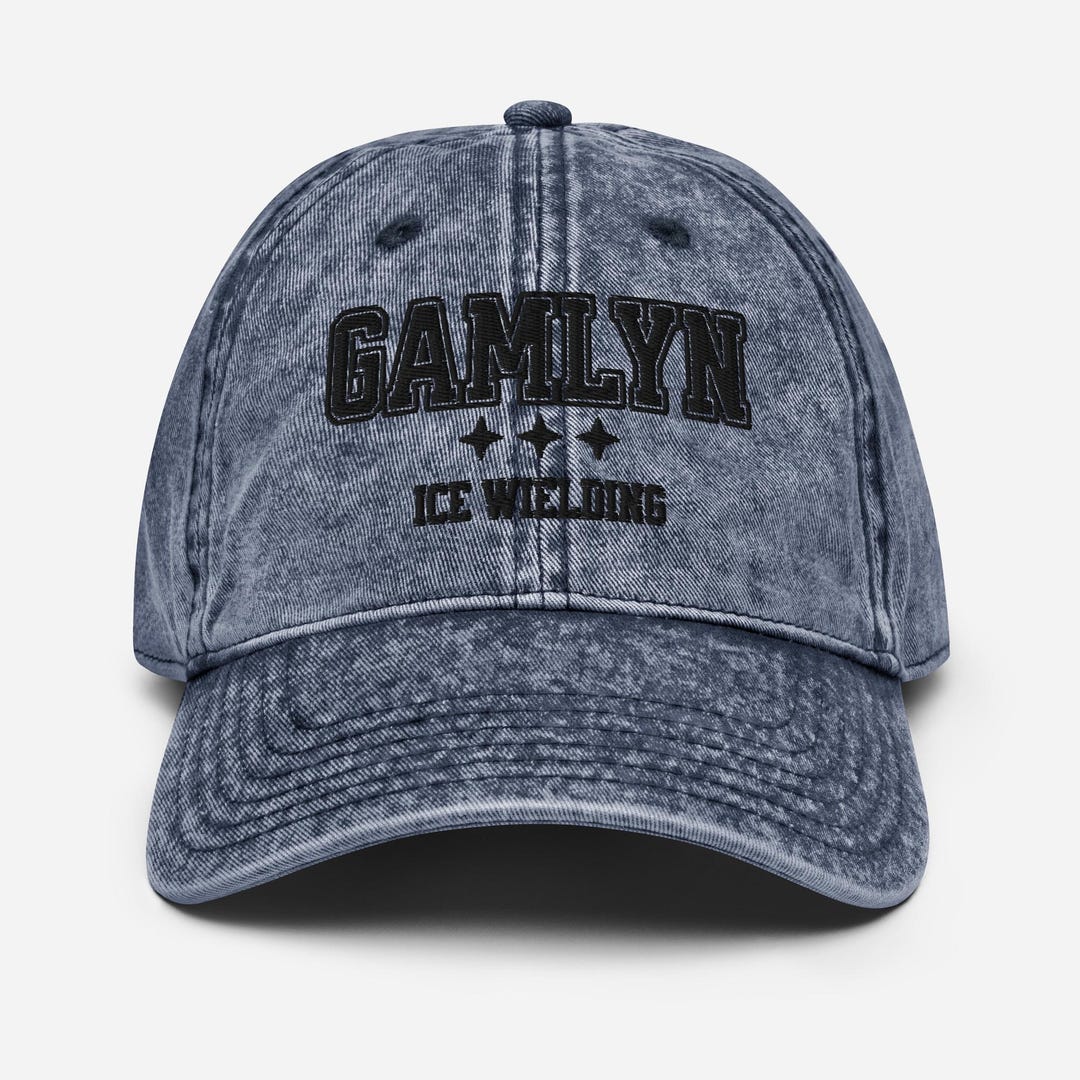 Ridoc Gamlyn Ice Wielding Vintage Hat, Fourth Wing Twill Cap