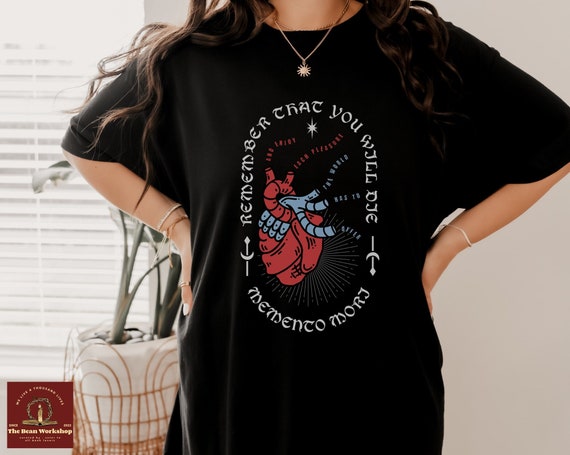 Memento Mori (Remember You Will Die) T-Shirt Memento Mori (Remember You Will Die) T-Shirt
