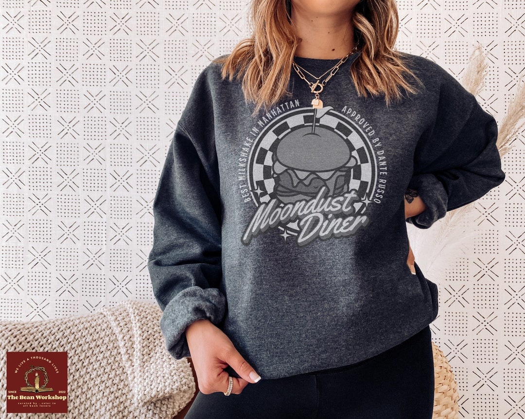 Moondust Diner Sweatshirt, Dante Russo King of Wrath Sweater, Official Ana Huang Merch, Birthday Gift for Book Lovers From Best Friends - Etsy Moondust Diner Sweatshirt, Dante Russo King of Wrath Sweater, Official Ana Huang Merch, Birthday Gift for Book Lovers From Best Friends - Etsy