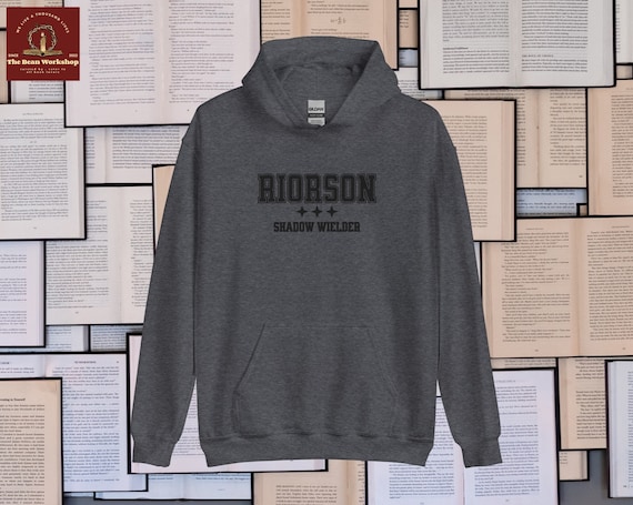 Xaden Riorson Shadow Wielder Embroidered Hoodie, Fourth Wing