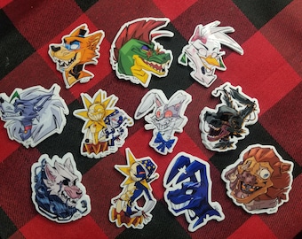 Five nights at freddy's security breach/ruin stickers