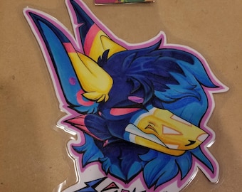 Custom suit badge (cosplay/fursuit)