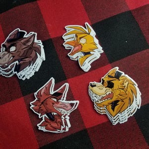 Five nights at freddy&#39;s 1 stickers
