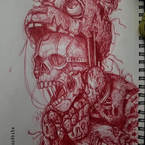 Five nights at freddy&#39;s: springtrap art print, traditional art