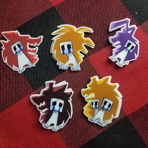 Five nights at freddy&#39;s animatronic soul stickers