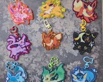 Eeveelution Charms