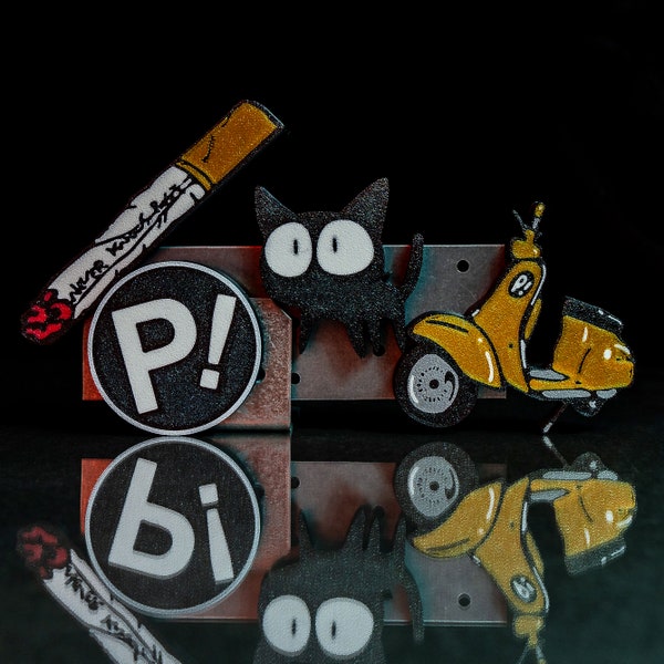 Juego de imanes FLCL (フリクリ)