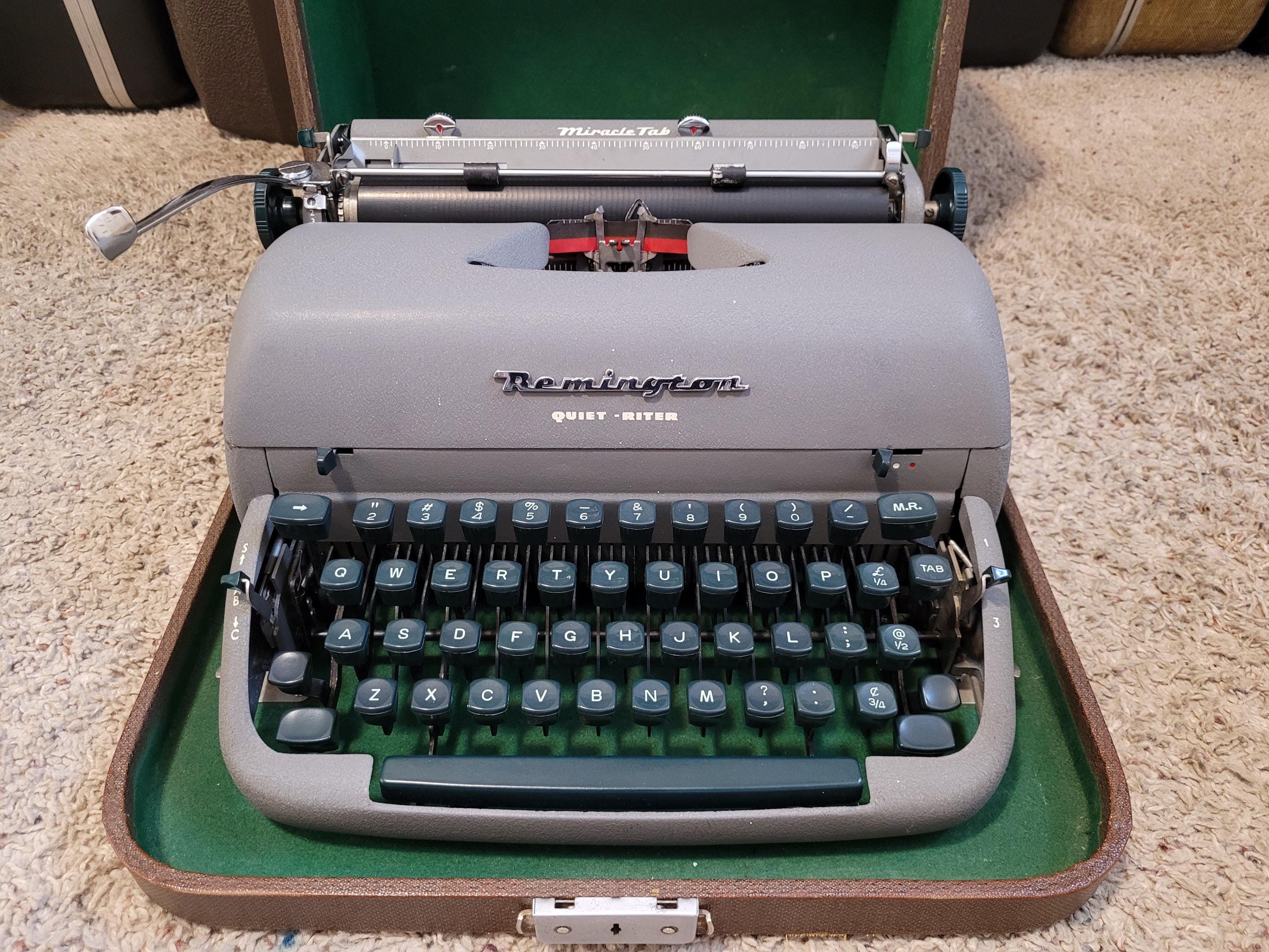 Remington Quiet Riter Typewriter - Etsy Canada