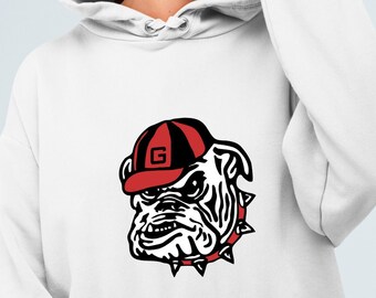 Gift Georgia-Bulldogs-Ncaa-Football-Many-Logo 3D Hoodie S-5XL Gifts For Fans