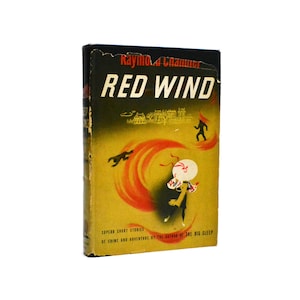 First Printing 1946 Red Wind Raymond Chandler Book Vintage Books First Edition Books Short Stories Book Detective Crime Fiction Noir Novel