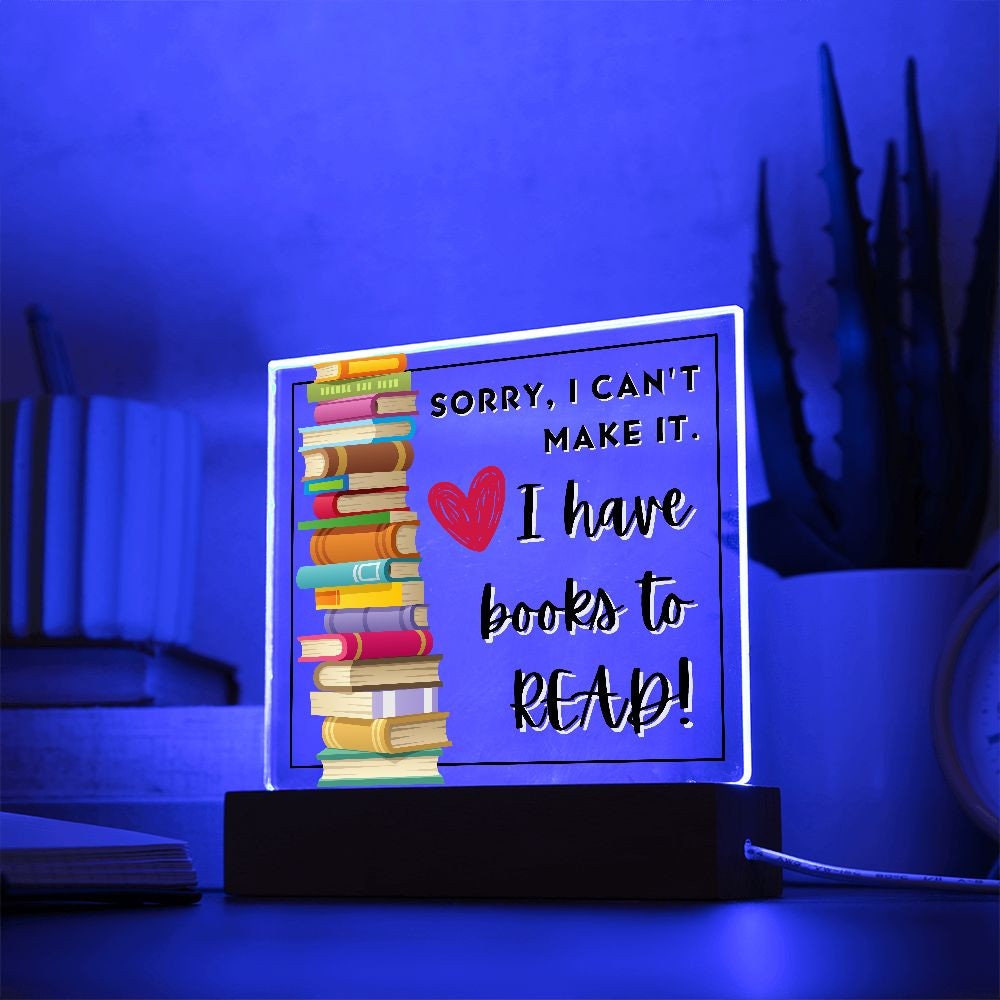 Funny Book Decor Bookshelf Sign Book Lover Funny Gift for - Etsy