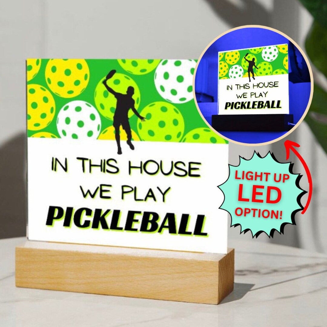 Pickleball Decoration Pickleball Trophy Pickleball Gifts Etsy