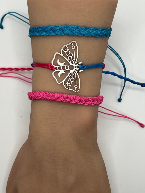 Butterfly Jewelry Butterfly Bracelet Friendship Bracelet Pura Vida
