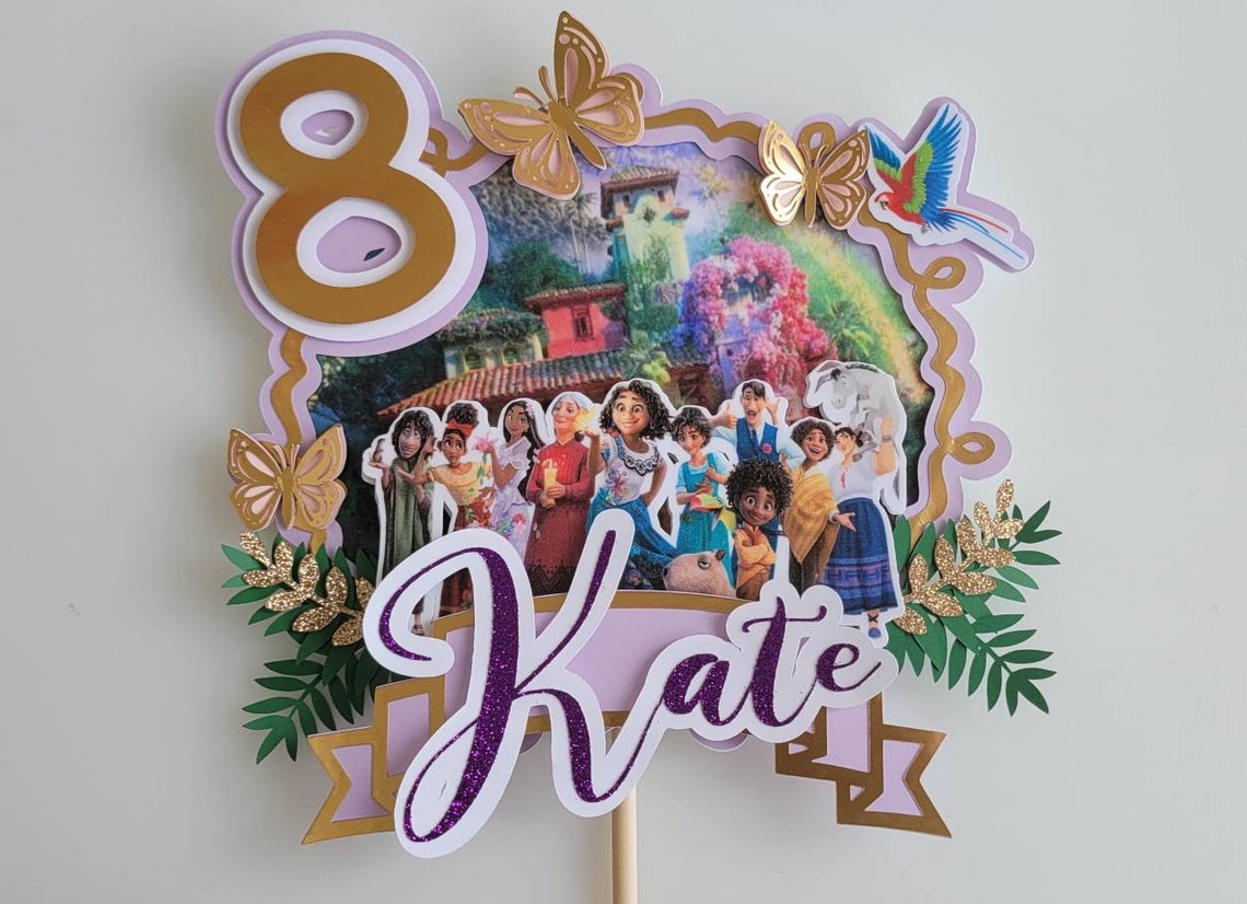 Encanto Cake Topper Encanto Decor Encanto Decorations Etsy Canada