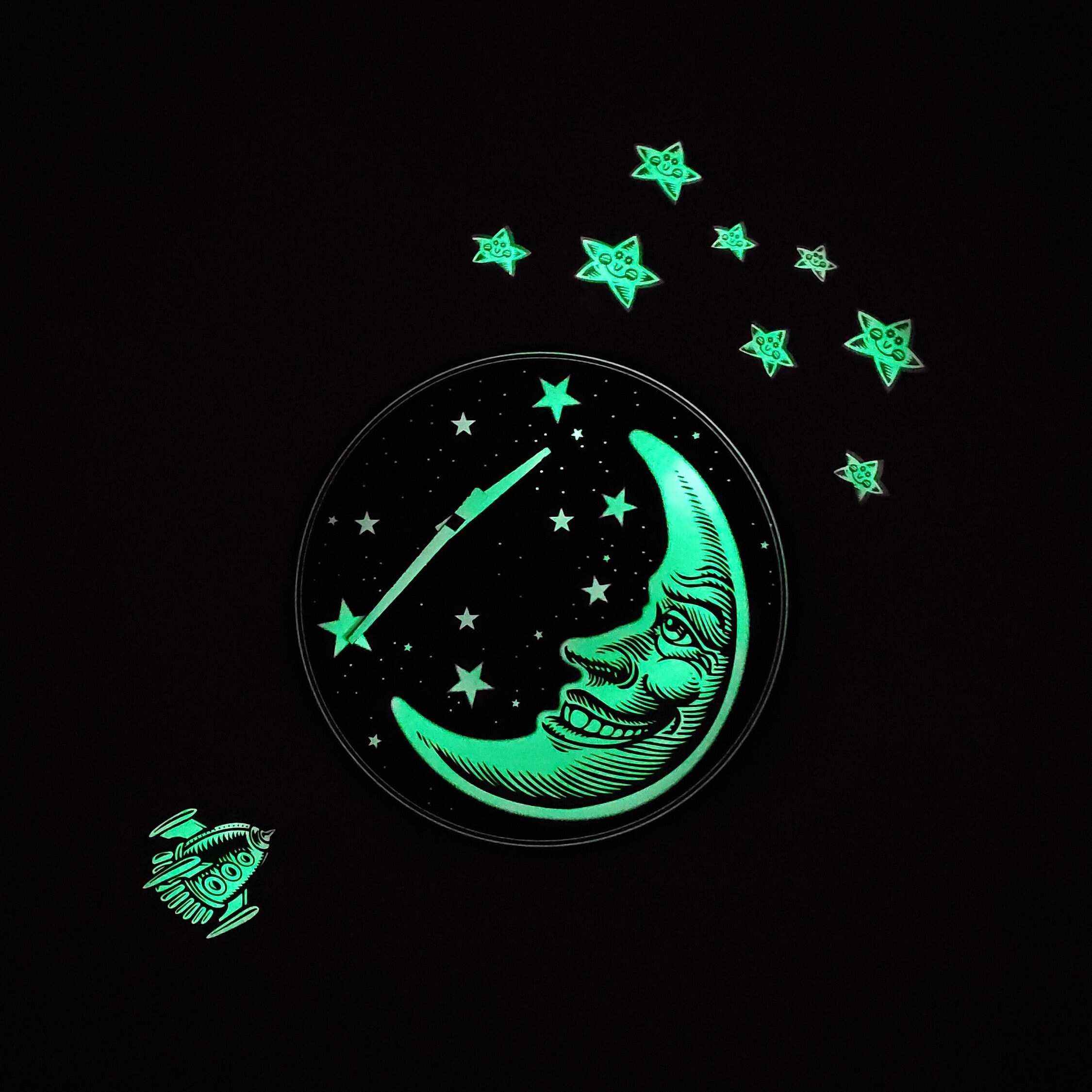 FREE SAME DAY Shipping Glow in the Dark Ceiling Stars, 10 Hour Glow,  Romantic Bedroom Decor, Romantic Gift, Anniversary Gift, Adults or Kids 