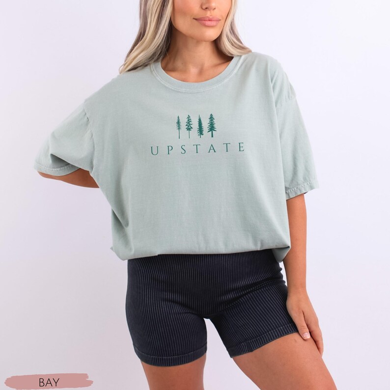 Upstate NY Tshirt Upstate New York Comfort Colors Tshirt Adirondacks