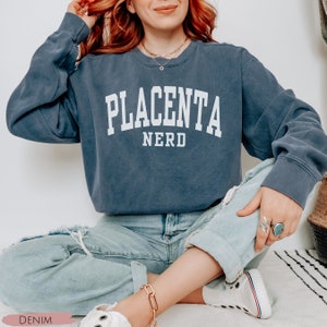 Placenta Encapsulation Specialist, Doula Crewneck, Birth Worker Comfort Colors Sweatshirt