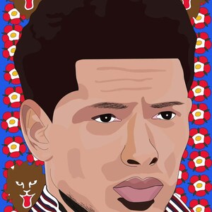 JXDE BXLLINGHAM Unframed Real Mxdrid England football Poster Print Portrait***Available for a limited time only!***