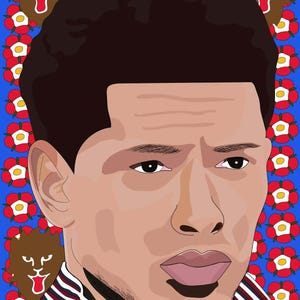 JXDE BXLLINGHAM Real Mxdrid England football Poster Print Portrait***Available for a limited time only!***