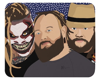BRAY WYXTT Wrestling Legend Mousepad-***Available for a limited time only!***