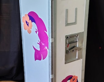 Hawaiian Airlines, carrito de aerolínea de tamaño reducido - carrito de aerolínea - basado en un carrito de KLM rediseñado