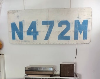 Naklejka rejestracyjna samolotu Martin M404 N472M - 1952