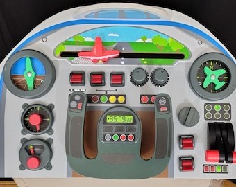 Cabina de avión para niños