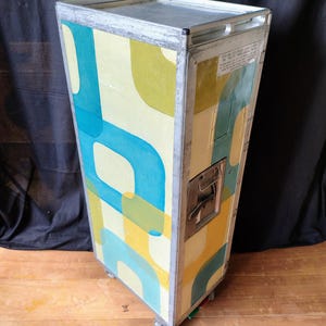Retro-art design halfsize airline cart /airline trolley (ex. KLM)