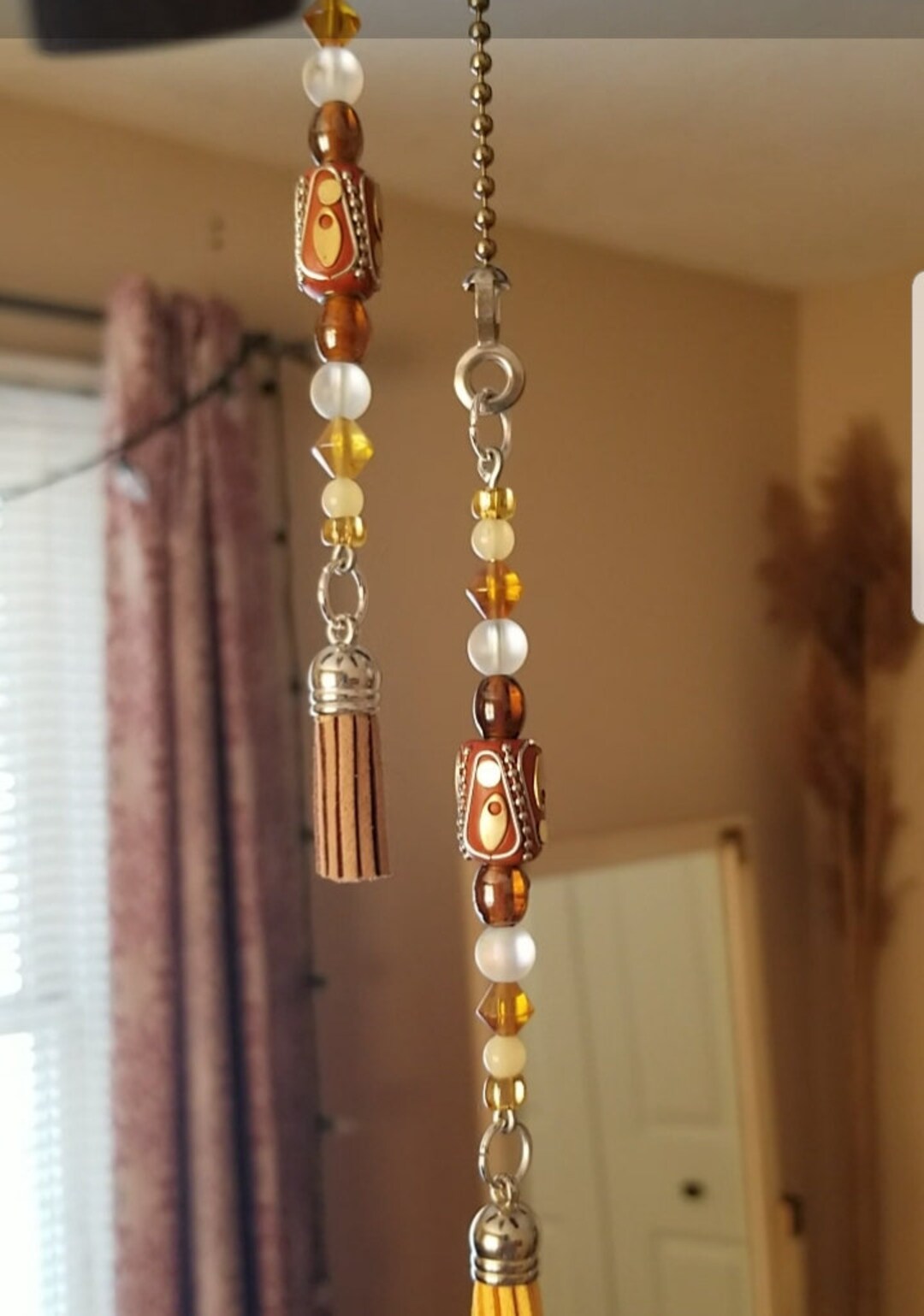 Wolf Dog Fancy Fan Pull, Canine Pull, Fan Pull, Home Decor, Ceiling