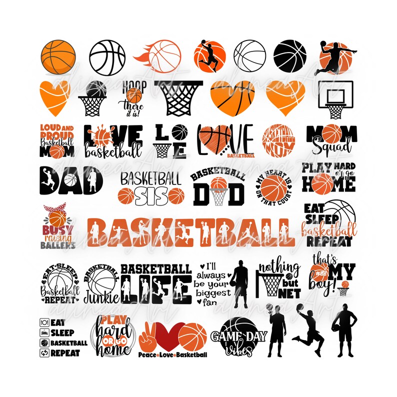 Basketball SVG Bundle Basketball SVG Cut File for Cricut Etsy Canada
