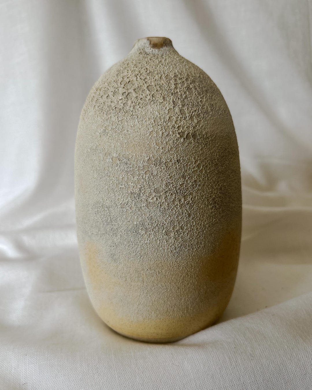 Handmade White Textured Moon Vase - Wheel Thrown Ceramics - Etsy