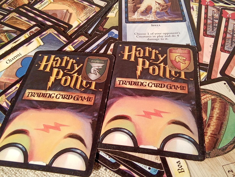 Vintage Harry Potter Playing Card Collection, Draco Molfoy and Hermione ...