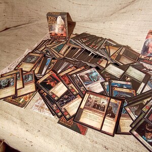 Lord of the Ring Cards  Collection, Mines of Moria, Fellowship of the Ring, The Two Towers, and Return of the King